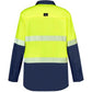 Syzmik Mens Hi Vis Outdoor Segmented Tape L/S Shirt (ZW470)