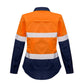 Syzmik Womens Rugged Cooling Taped Hi Vis Spliced Shirt (ZW720)