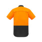Syzmik Mens Rugged Cooling Hi Vis Spliced S/S Shirt (ZW815)