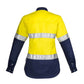 Syzmik Hi Vis Spliced Industrial Shirt - Hoop Taped (ZWL123)