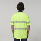 Hard Yakka Men's Short Sleeve Hi Vis Taped Polo (Y19618)