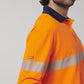 Hard Yakka Men's Long Sleeve Hi Vis Taped Polo (Y19619)