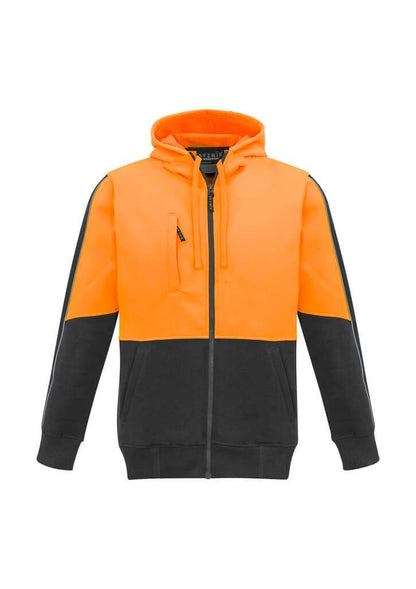 Syzmik Unisex Hi Vis Full Zip Hoodie (ZT485/ZT480)