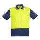 Syzmik Mens Hi Vis Zone Short Sleeve Polo (ZH236)