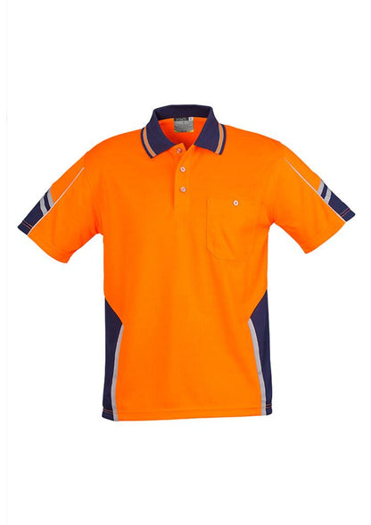 Syzmik Syzmik Mens Hi Vis Squad Short Sleeve Polo (ZH237)