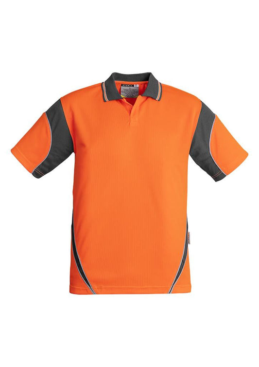 Syzmik Mens Hi Vis Aztec Polo Short Sleeve (ZH248)