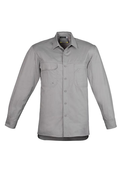 Syzmik Mens Lightweight Tradie L/S Shirt  (ZW121)