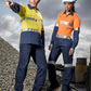 Syzmik Mens Hi Vis Spliced Industrial Shirt - Hoop Taped (ZW123)