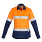 Syzmik Hi Vis Spliced Industrial Shirt - Hoop Taped (ZWL123)
