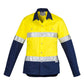 Syzmik Hi Vis Spliced Industrial Shirt - Hoop Taped (ZWL123)